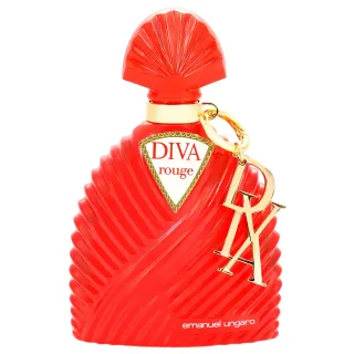 Emanuel Ungaro Diva Rouge Eau de Parfum Spray - Fesselnder Blumig-Fruchtiger Duft 100 ml