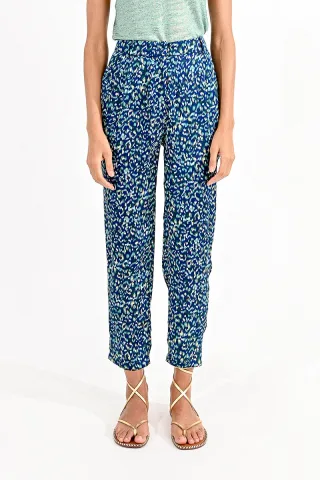 molly bracken - Bedruckte Hose blau - Gr. - S