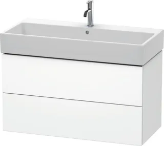 Duravit L-Cube Waschtischunterbau wandhängend Weiß Matt 984x459x544 mm - LC627801818 LC627801818