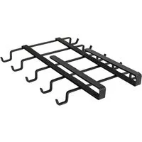 WENKO Küchenregal, Schrankeinsatz, Tassenhalter für 10 Tassen, Metall