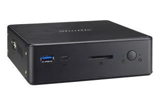 Shuttle Barebone nano NC10U7 i7-8565U SO-DDR4/black | pfb-nc10u711 | Barebone - Core i7 Mobile