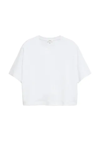 s.Oliver - T-Shirt weiß - Gr. - 40