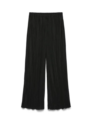 VERO MODA - VMELISA HW PANT JRS GA BOO Black - Gr. - XL