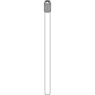 hansgrohe Steigrohr Axor Front Showerpipe mit 92243000 Thermostat/2jet Kopfbrause chrom
