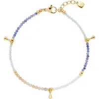 CIAO! BY LEONARDO Armband Babelli CIAO, mit Amazonit, Labradorit, Sodalith - mit Perle (imitiert)