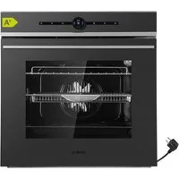 KB Elements Einbaubackofen 15 x Funktionen, Airfryer Funktion, TFT Display, AQUA CLEAN, mit 2-fach-Teleskopauszug, AQUA CLEAN, Air Fry Funktion, Rotisserie Funktion, Multifunktionales TFT-Display