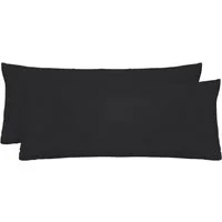 Biberna Kissenbezug Michi Feinjersey mit Reißverschluss, (2 Stück), verschiedene Größen, Feinjersey Kissenhülle aus 100% Baumwolle