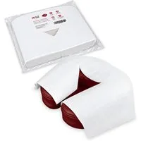 ZEN MASSAGE WARE Massageliege Einwegauflagen für die Massageliege 100Stk. (100-St), Gesichtsauflagen aus angenehm weichem Vlies-Stoff