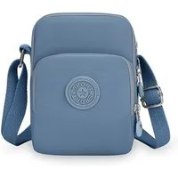 Agger Umhängetasche kleine Crossbody-Tasche für Damen, Reise-Umhängetasche,wasserdicht, Verstellbar Schultergurt,mit breitem Schultergurt und 3 Fächern