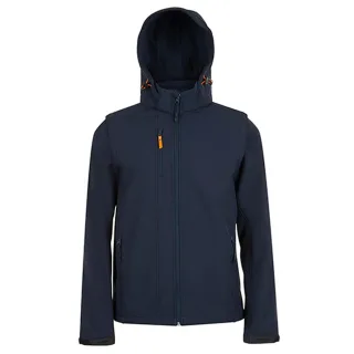 SOLS Unisex-Erwachsene Transformer Softshell-Jacke (Dunkelblau)