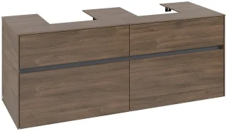 Villeroy & Boch Waschtischunterschrank Collaro C10300 1400x548x500mm Arizona Oak C10300VH