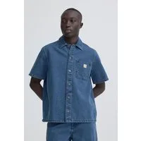 Blend Jeanshemd BHIgs Overshirt Workwear Lässiges Overshirt/Hemd mit Brusttasche