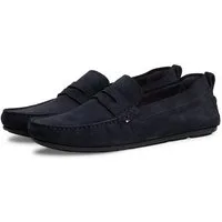 Tommy Hilfiger CORE HILFIEGR SUEDE DRIVER Slipper Flats, Schlupfschuh in Mokassin-Optik