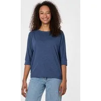 Ragwear 3/4-Arm-Shirt SHIMONA Baumwollmix mit 3/4-Ärmeln und softem Finish