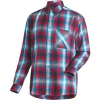 Maier Sports Funktionshemd Claas Herren Hemd langarm, karriertes Freizeithemd, Langarmhemd, Regular Fit