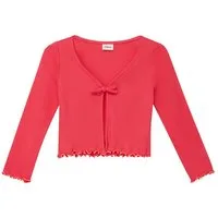 s.Oliver Junior Bolero mit Bindeband und gekräuseltem Saum
