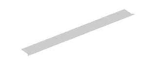 Keuco Kautschuk-Einleger Lumos Ersatzteil SPS 1388,9x146,5x2mm Farbe 2457, 90111000005 90111000005