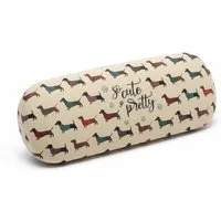 LK Trend & Style Brillenetui Motiv Hund Dackel, Hunde Design