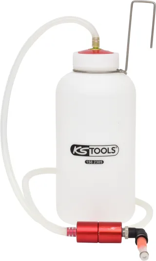 KS Tools Ein-Mann-Bremsenentfüfter mit Auffangflasche - 150.2305