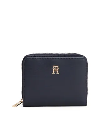 Tommy Hilfiger - Geldbörse mit TH-Monogramm blau - Gr. - OS
