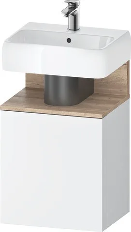 Duravit Qatego Waschtischunterbau wandhängend Weiß Matt 440x350x645 mm - QA4076R55180000 QA4076R55180000