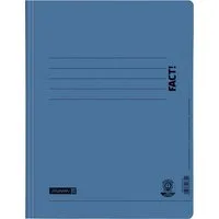BRUNNEN Hefter Schnellhefter Fact! A4 Recycling blau
