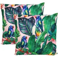 JACK Kissenbezüge JACK 2er Set Motiv Outdoor Kissenhülle 45x45cm Wasserfest, (2 Stück), robust und strapazierfähig, Wasserabweisend, für Innen & Außen