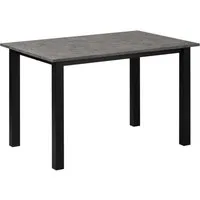 OTTO home Esstisch Babetta, schwarzes pulverbeschichtetes Metallgestell, verschiedene Breiten