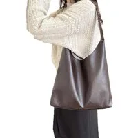 Zaewry Henkeltasche Weiche Kunstleder für Frauen Hobo-Taschen Tote Umhängetasche