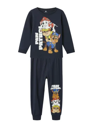 NAME IT - NMMASPEK PAWPATROL LS NIGHTSET NOOS CPLG dark sapphire - Gr. - 92