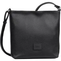 Gabor Umhängetasche Elfie, Damen Schultertasche, Handtasche mit Logo-Aufnäher