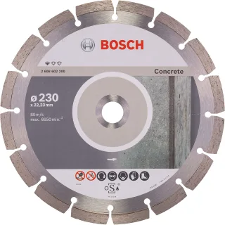 Bosch Diamanttrennscheibe Standard for Concrete - 2608602200