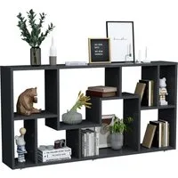 VCM Standregal Holz Stand Regal Raumteiler Bücherregal Lanisa L, 1-tlg., VCM Standregal Lanisa 58x116x20 cm Holzwerkstoff