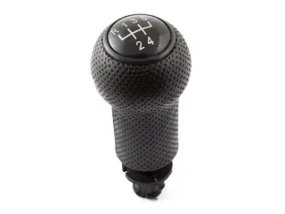 Black Edition Schaltknauf Knauf Schwarz 12mm in 5-Gang für VW Audi Seat Skoda