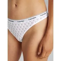 Calvin Klein Underwear Tanga THONG (LOW-RISE) mit Logobund