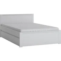 Lomadox Bettgestell NAVA-129, Bett, Bettschublade, 120x200cm Liegefläche, weiß