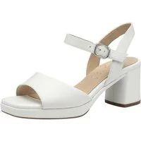 Tamaris WIDE FIT comfortFit aus Leder Blockabsatz Sandalette comfortFit
