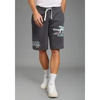 KangaROOS Sweatshorts mit elastischem Bund, mit Kordelzug am Bund, auch in großen Größen
