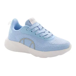 Ellesse - "Como" Logo Sneaker für Damen, Niedrig geschnitten (Himmelblau/Weiß)