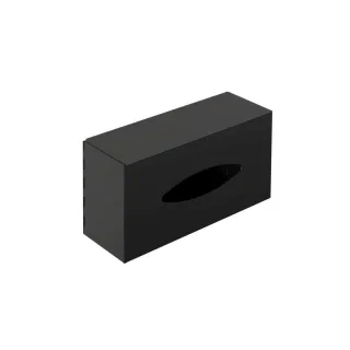 Cosmic Architect s+ Kleenex-Box 26x9x13CM, SOFT BLACK (schwarz matt), 2353628 WJC235A0028036