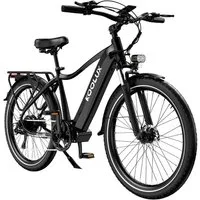 KOOLUX E-Bike 26/27,5 Zoll Elektrofahrrad für Damen/Herren,elektro-cityrad, Heckmotor, 624 Wh, Elektrofahrrad 7-Gang Shimano 48V13AH Herausnehmbare Batterie