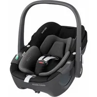 Maxi-Cosi Babyschale MC PEBBLE 360 ESSENTIAL BLACK, ab: 0 Monate, bis: 15 Jahre, Einhändige FlexiSpin-Drehung ClimaFlow-Regulierung Easy-in Gurtsyst…