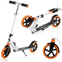 lionelo Cityroller LUCA, (Tretroller), Stoßdämpfer Rollen 200mm  Kugellager ABEC7 klappbar Alu