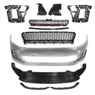 Stoßstange Kühlergrill Waben Gitter Nebelscheinwerfer Spoiler für VW Golf 7 VII