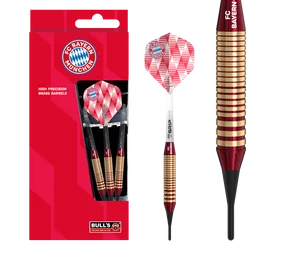 Bulls FC Bayern München Brass Softdarts - 18g