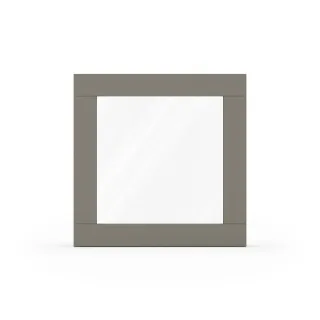 Fenster Moosgrau RAL 7003, Holzfenster, Classic IV 68, 510 x 510 mm, einteilig, festverglast, individuell konfigurieren