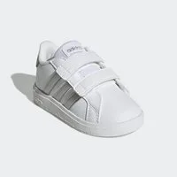 adidas Sportswear GRAND COURT LIFESTYLE HOOK AND LOOP Sneaker für Kinder, Design auf den Spuren des adidas Superstar