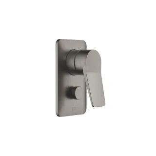 Dornbracht Unterputz-Armatur mit Umstellung LISSE 36120845 Dark Platinum gebürstet, 36120845-99 36120845-99