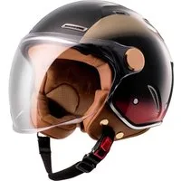 Burnout Motorradhelm Jethelm Heritage Sunset