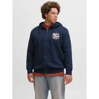 Jack & Jones PlusSize Kapuzensweatshirt JJELOGO SWEAT ZIP HOOD 2 COL AW25 PLS